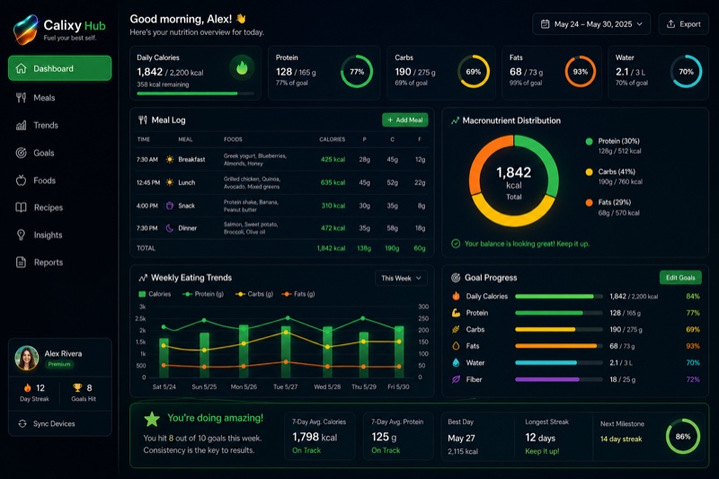 Calixy Hub — App web